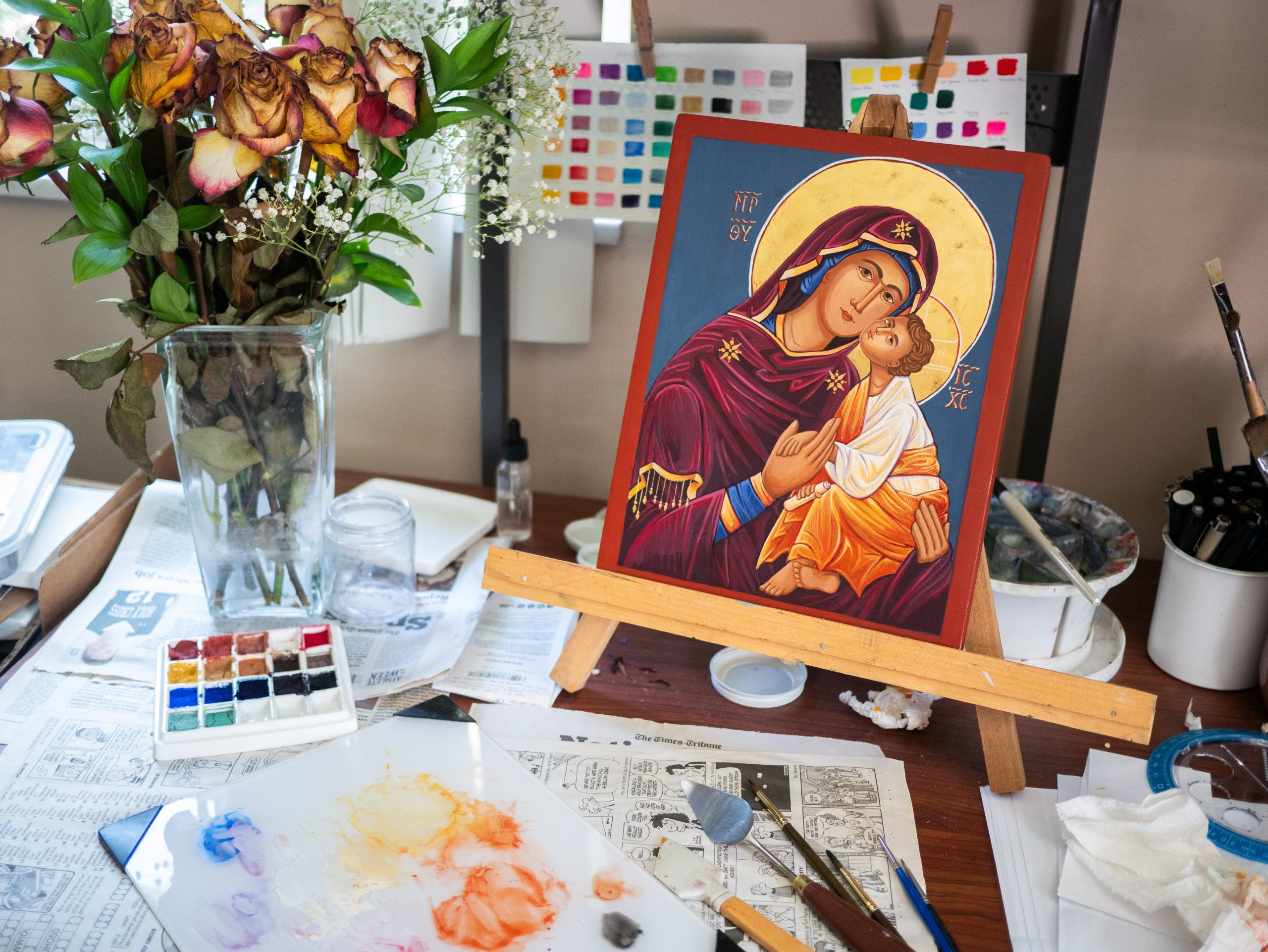 Icon painting