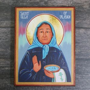 St. Olga of Alaska orthodox icon print