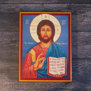 Christ the Savior Wood Mounted Print
